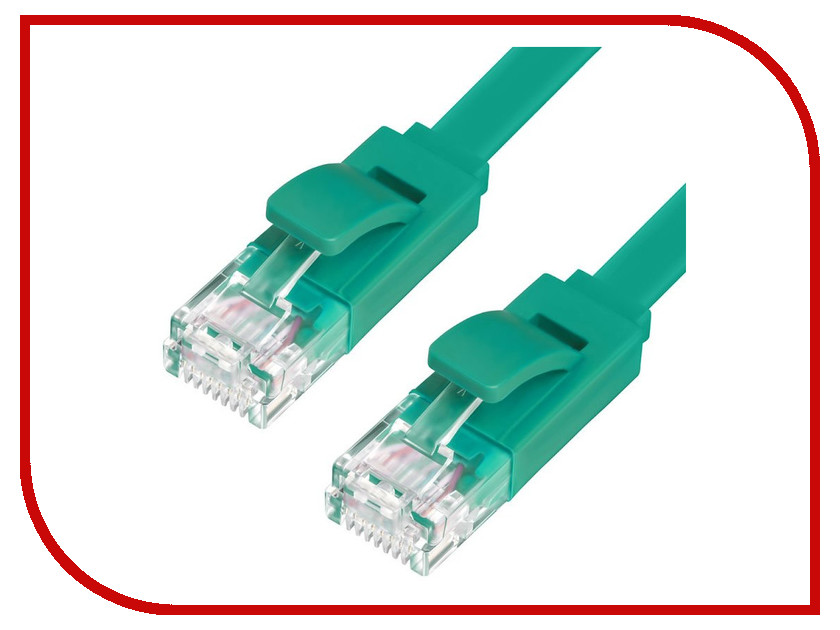 

Сетевой кабель Greenconnect Premium UTP 30AWG cat.6 RJ45 T568B 3.0m Green GCR-LNC625-3.0m