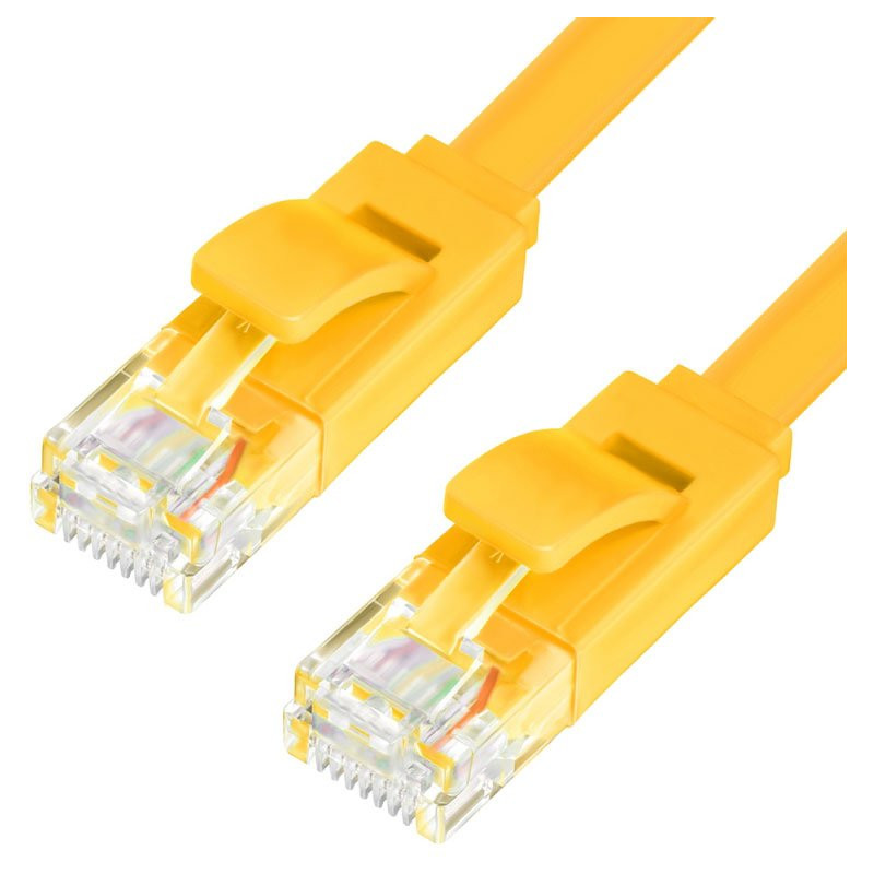 

Сетевой кабель GCR Premium UTP 30AWG cat.6 RJ45 T568B 0.2m Yellow GCR-LNC622-0.2m, GCR-LNC622-0.2m