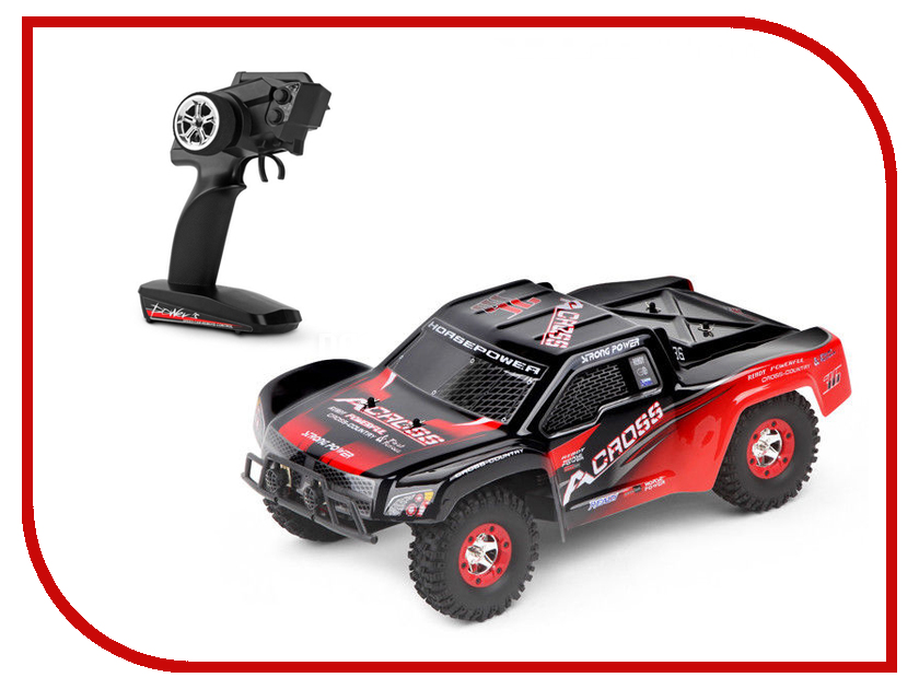 

Игрушка WLToys Truck Black-Red 12423