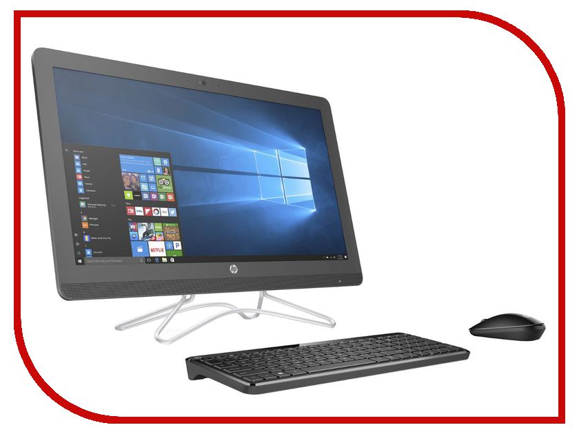 фото Моноблок HP AIO 24-e048ur Gray 2BW42EA (Intel Core i3-7100U 2.4 GHz/4096Mb/1000Gb/DVD-RW/nVidia GeForce 920MX 2048Mb/Wi-Fi/Bluetooth/Cam/23.8/1920x1080/Windows 10 64-bit)