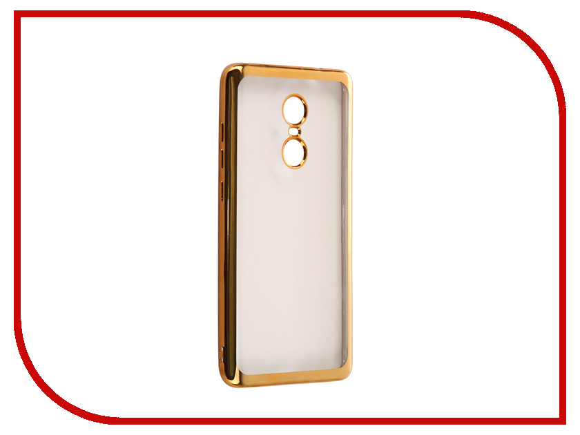 фото Аксессуар Чехол Xiaomi Redmi Note 4X Svekla Flash Silicone Gold Frame SVF-XIREDN4X-GOLD