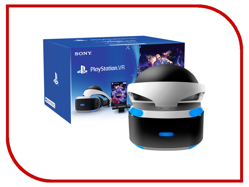 фото Шлем виртуальной реальности Sony PlayStation VR CUH-ZVR1 + Камера v2 + VR Worlds для PlayStation 4