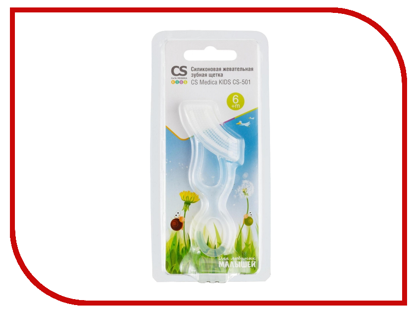

Жевательная зубная щетка CS Medica KIDS CS-501