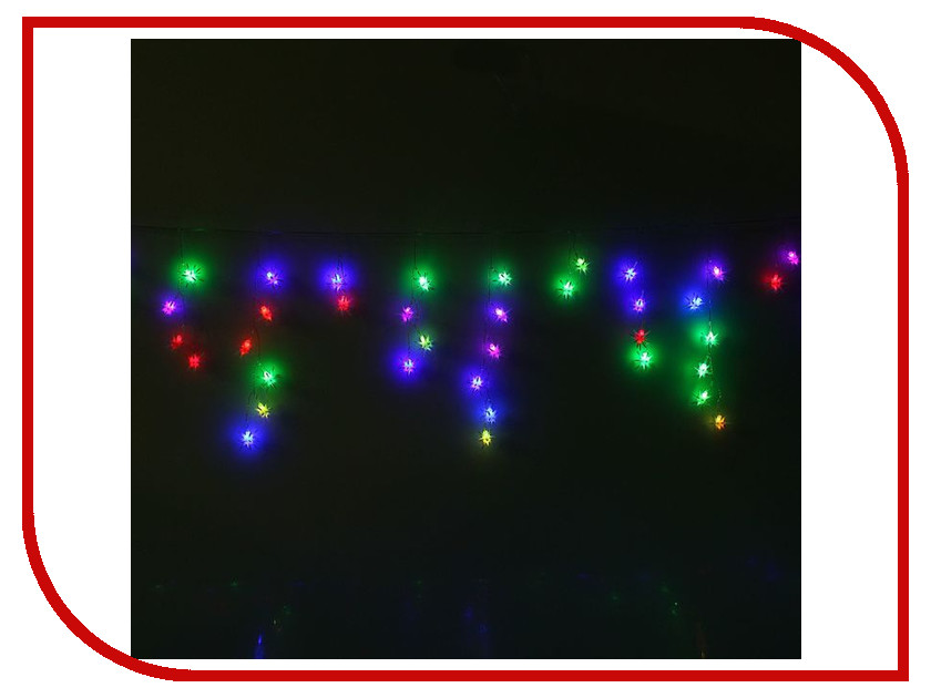 

Гирлянда Luazon Бахрома 1.4x0.3m LED-48-220V Multicolor RG/RB 1080441