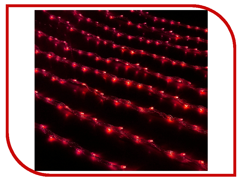 

Гирлянда Luazon Дождь 1.5x1m LED-300-220V Red 671634