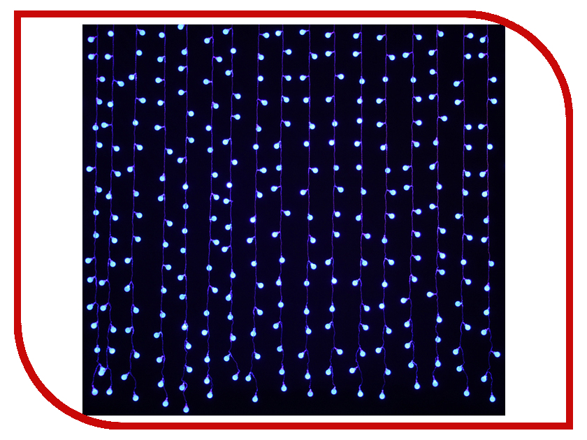 фото Гирлянда Luazon Занавес Шарики 2x1.5m LED-360-220V Blue 2361720