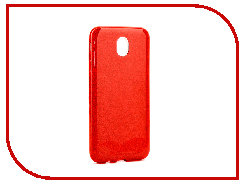 фото Аксессуар Чехол Samsung Galaxy J7 2017 J730 Neypo Brilliant Silicone Red Crystals NBRL2597