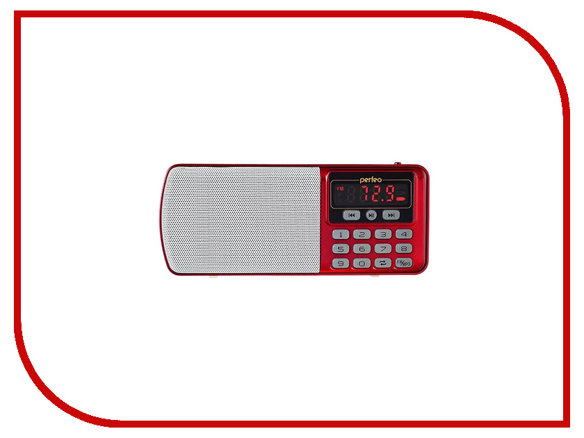 

Радиоприемник Perfeo Егерь FM+ i120 Red, Егерь FM+ i120