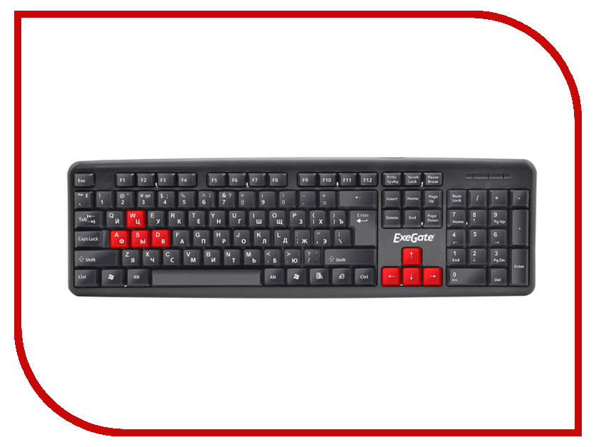 

Клавиатура ExeGate LY-403 Black USB