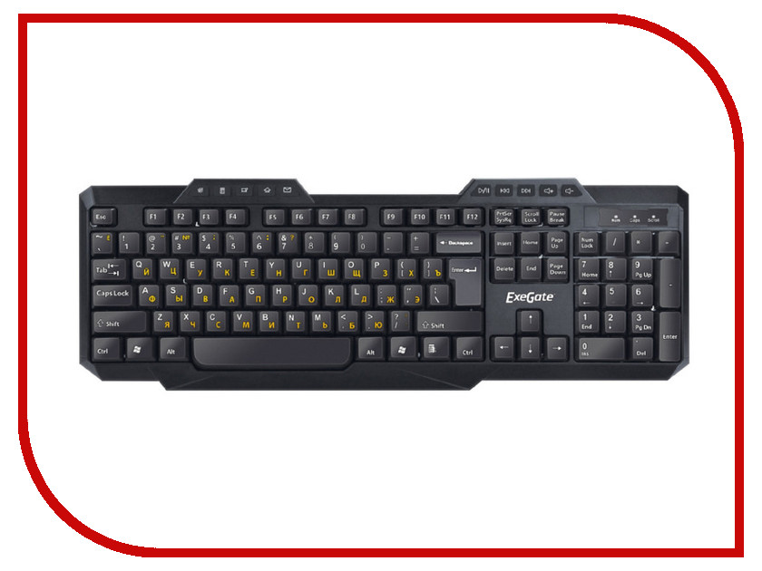 

Клавиатура ExeGate LY-503M Black USB
