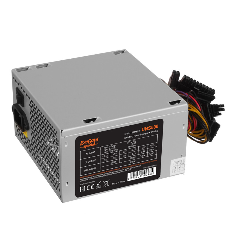   ExeGate Special ATX-UNS500 500W