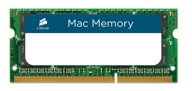 фото Модуль памяти corsair mac memory ddr3 so-dimm 1066mhz pc3-8500 cl7 - 4gb cmsa4gx3m1a1066c7