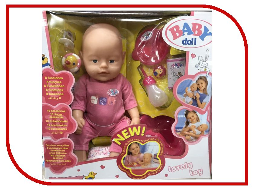 

Кукла Baby Doll с аксессуарами B709396