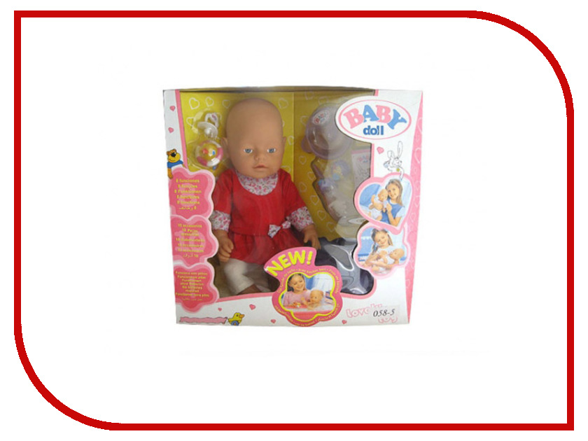 

Кукла Baby Doll с аксессуарами B1406473
