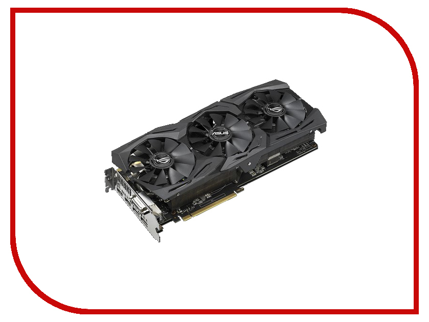 

Видеокарта ASUS GeForce GTX 1070 Ti 1607Mhz PCI-E 3.0 8192Mb 8008Mhz 256 bit 2xDPI DVI 2xHDMI HDCP ROG-STRIX-GTX1070TI-A8G-GAMING