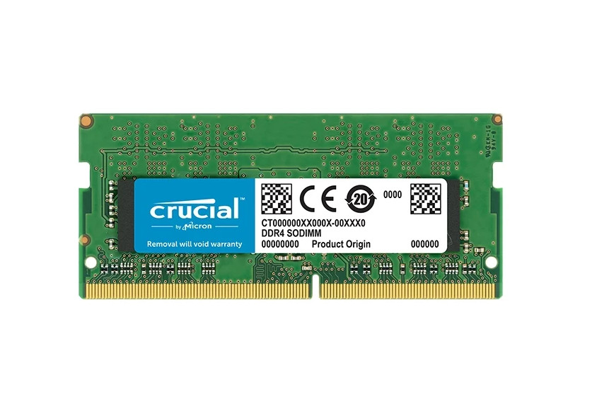 

Модуль памяти Crucial DDR4 SO-DIMM 2666MHz PC4-21300 CL19 - 8Gb CT8G4SFS8266, CT8G4SFS8266