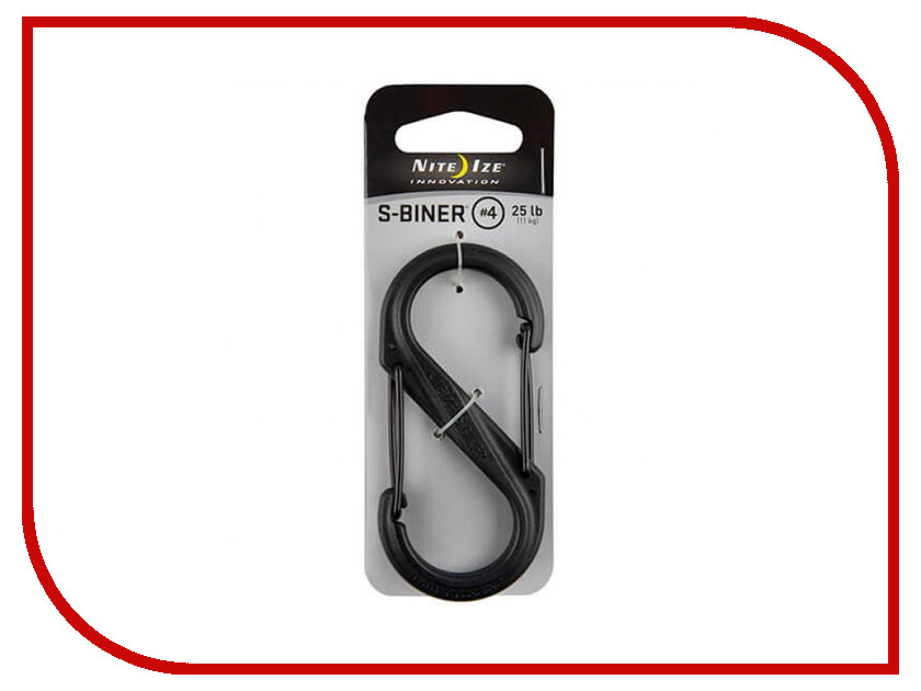

Nite Ize S-Biner SBP4-03-01BG Black