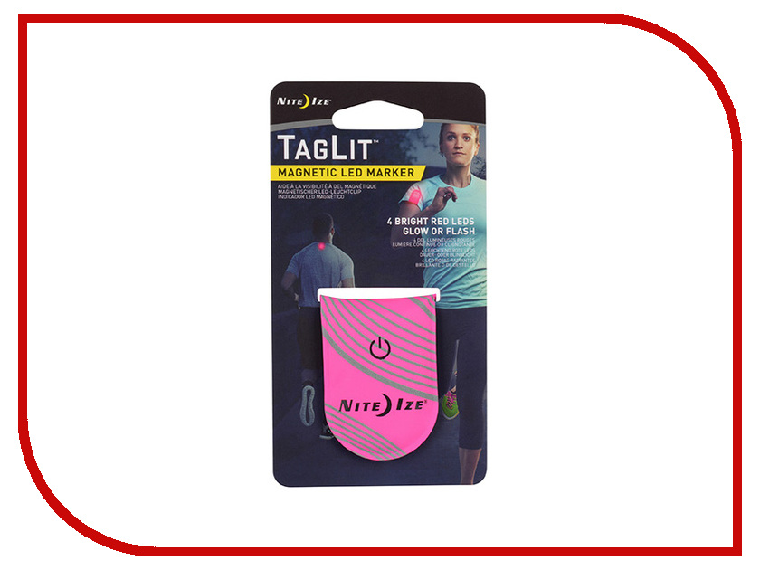 

Светоотражатель Nite Ize TagLit Magnetic LED Marker TGL-35-R3 Pink