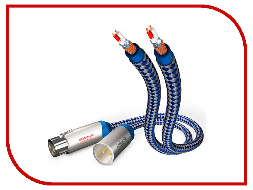 

Кабель межблочный Inakustik Premium Audio Cable XLR 3m 0040503