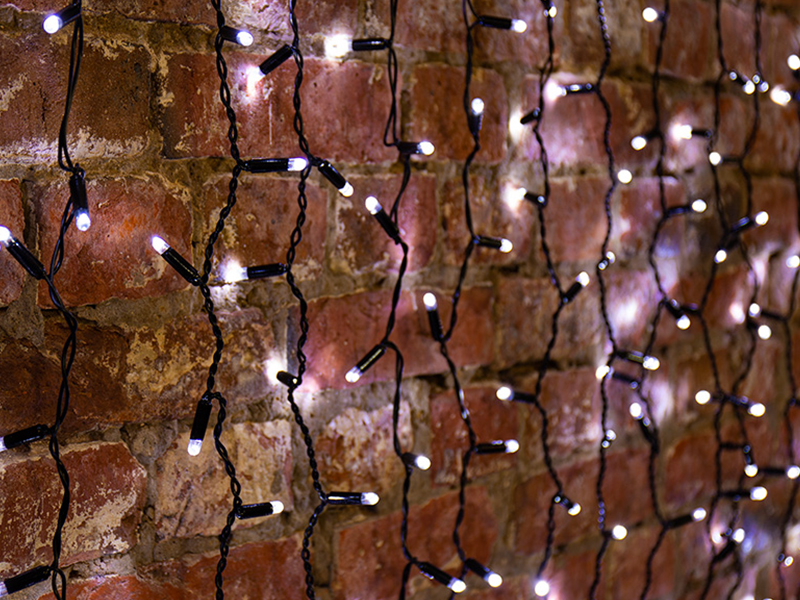 

Гирлянда Neon-Night Светодиодный Дождь 2x1.5m 360 LED White 235-125, 235-125