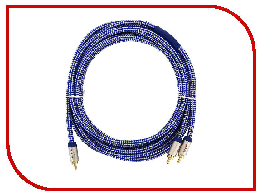 

Аксессуар Inakustik Premium Y-Subwoofer Cable Y-Sub RCA - 2RCA 5m 0040805