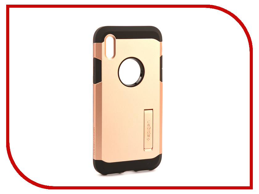 

Аксессуар Чехол Spigen Tough Armo для APPLE iPhone X Gold 057CS22162