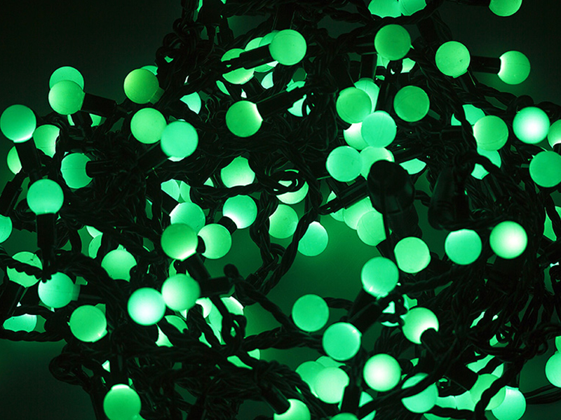 

Гирлянда Neon-Night Мультишарики 17.5mm 20m 200 LED Green 303-504, 303-504