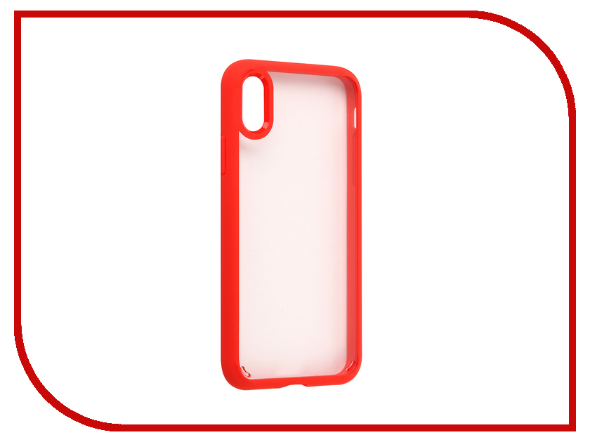 фото Аксессуар Чехол Spigen Ultra Hybrid для APPLE iPhone X Red 057CS22130