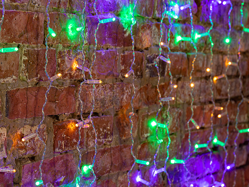 

Гирлянда Neon-Night Светодиодный Дождь 2x3m 448 LED Multicolor 235-159-6, 235-159-6