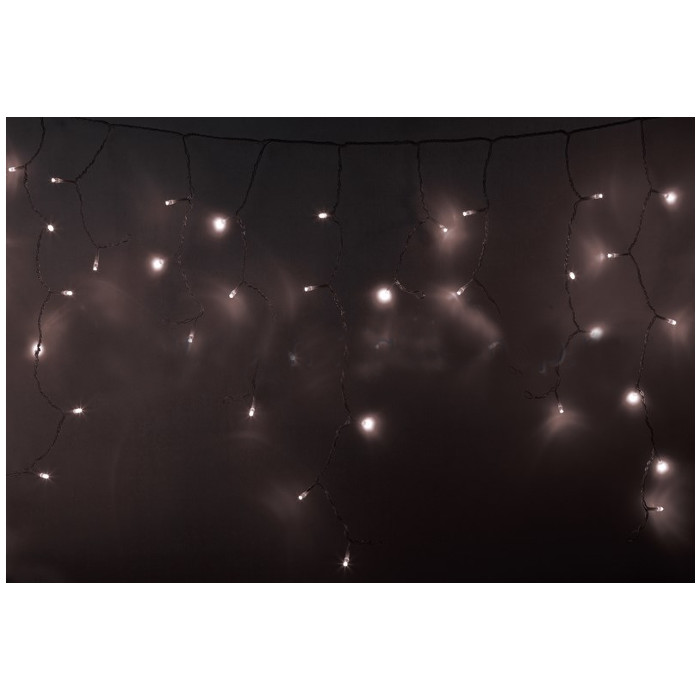 Гирлянда Neon-Night Айсикл 4.8x0.6m 176 LED Warm-White 255-146 фотографии