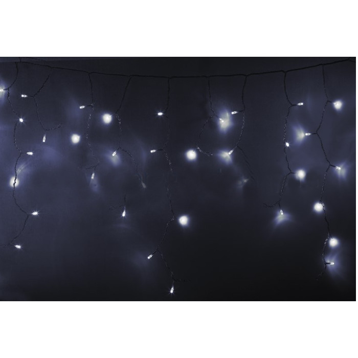 

Гирлянда Neon-Night Айсикл 4.8x0.6m 176 LED White 255-145, 255-145