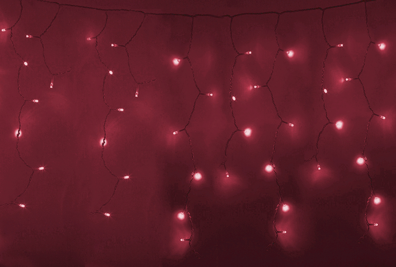 

Гирлянда Neon-Night Айсикл 4.8x0.6m 176 LED Red 255-142, 255-142