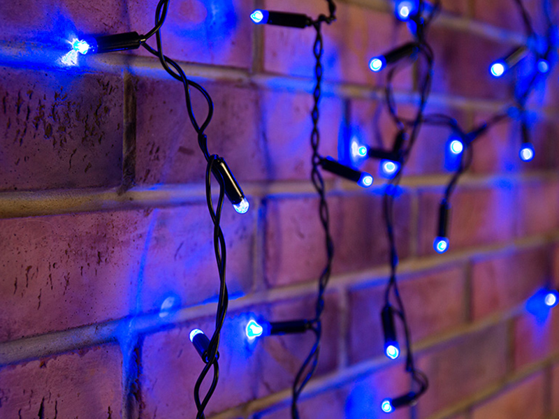 

Гирлянда Neon-Night Айсикл 2.4x0.6m 88 LED Blue 255-031, 255-031