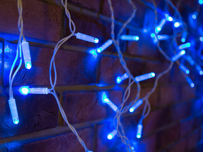 

Гирлянда Neon-Night Айсикл 2.4x0.6m 76 LED Blue 255-033-6, 255-033-6