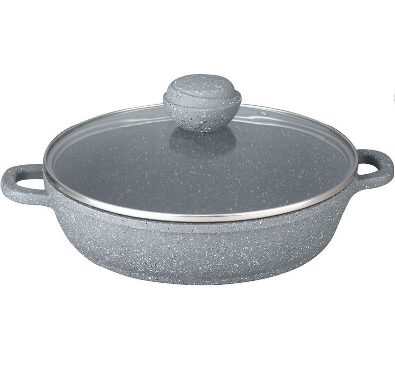 

Сковорода Bekker 24cm Silver Marble BK-3801, BK-3801