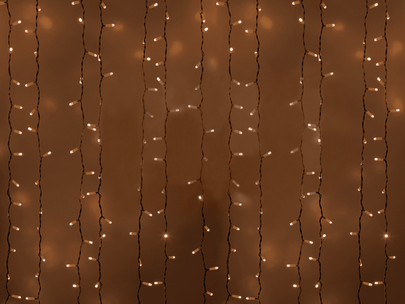 

Гирлянда Neon-Night Светодиодный Дождь 2.5x2m 300 LED Warm White 235-056, 235-056