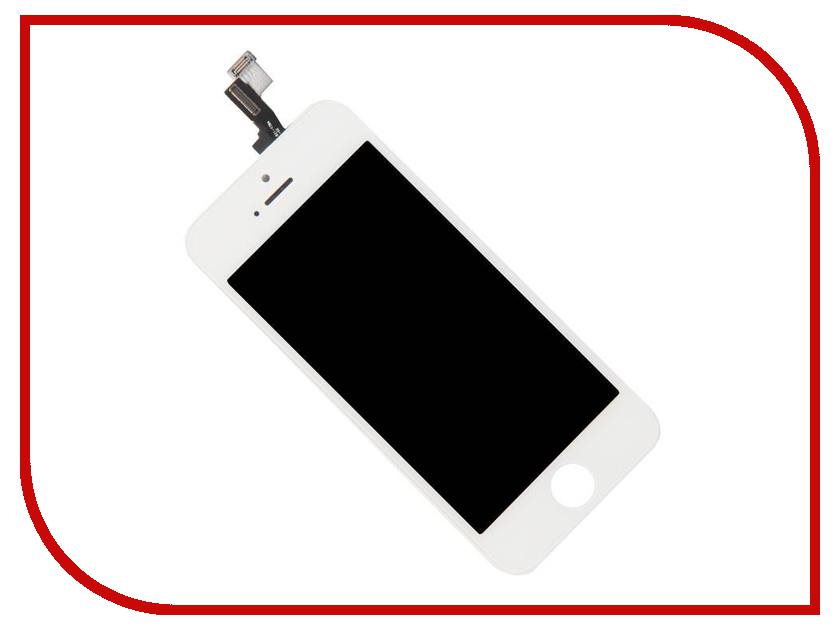 фото Дисплей RocknParts Zip для iPhone 5S White 342081