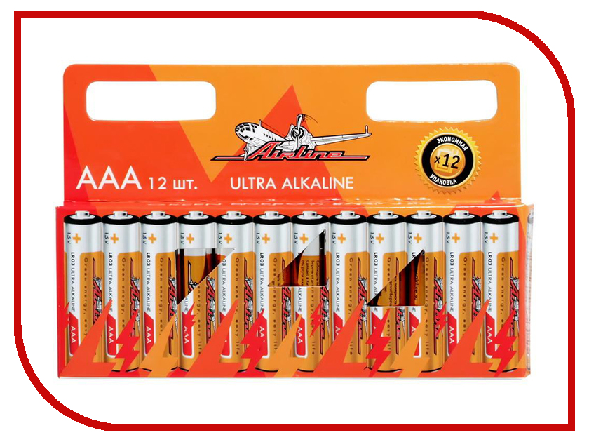 

Батарейка AAA - Airline AAA-12 LR03 (12 штук)
