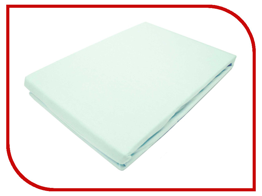 

Простыня Эго Трикотаж на резинке 200x200 Light Blue Э-ПР-04-36