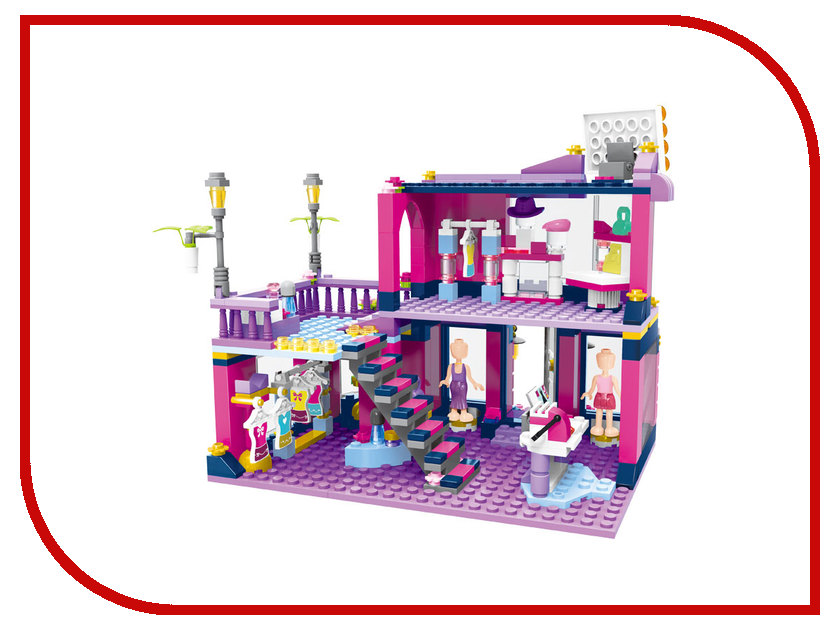 

Конструктор Enlighten Brick Cherry 2005 Модный бутик 458 дет. 233576
