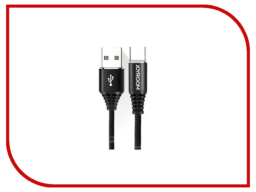 

Аксессуар JoyRoom Woven Fabric S-L316m USB - micro USB Black
