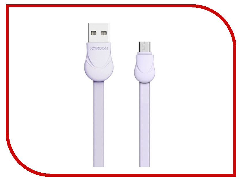 

Аксессуар JoyRoom Waves S-L121m USB - micro USB Purple