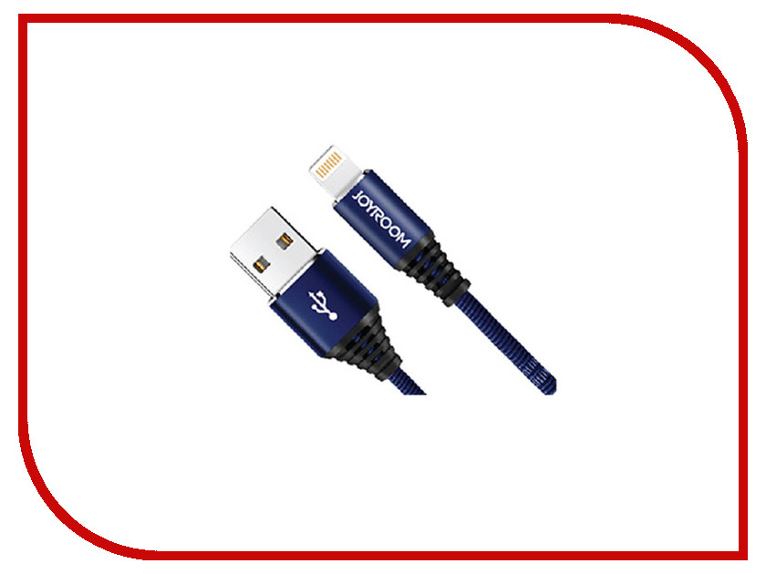 

Аксессуар JoyRoom Woven Fabric S-L316i USB - Lightning Blue