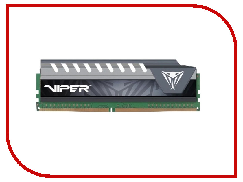 

Модуль памяти Patriot Memory Viper DDR4 DIMM 2133MHz PC4-17000 CL14 - 8Gb PVE48G213C4GY