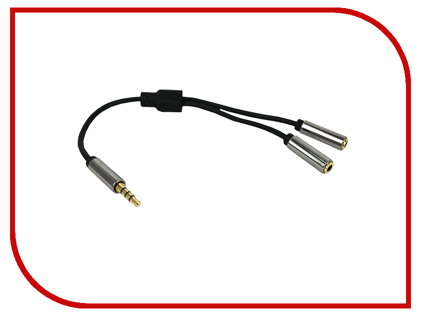 

Аксессуар Mobiledata Разветвитель 3.5 Jack/M - 2 3.5 Jack/F 0.21m Aplug-03-PR