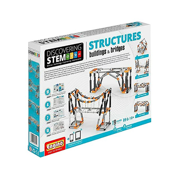 

Конструктор Engino Discovering Stem 06 Здания и мосты