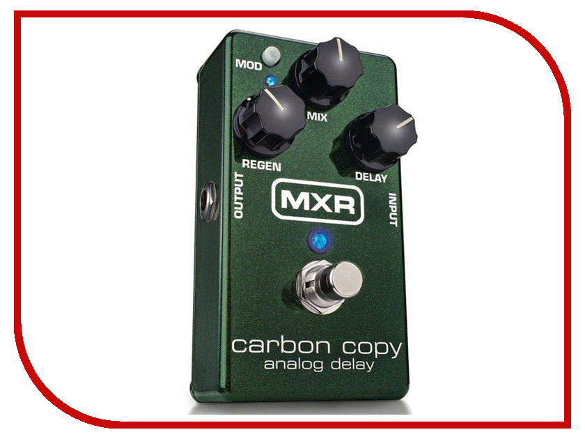 фото Педаль Dunlop MXR M169 Carbon Copy Delay