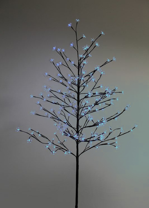 фото Светящееся украшение Neon-Night Дерево Сакура Brown 1.5m 120-LED Blue 531-263