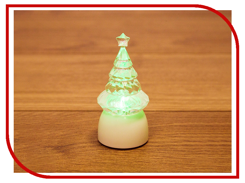 

Новогодний сувенир Neon-Night Ёлочка Кристалл Светодиодная RGB 8.5cm 501-051