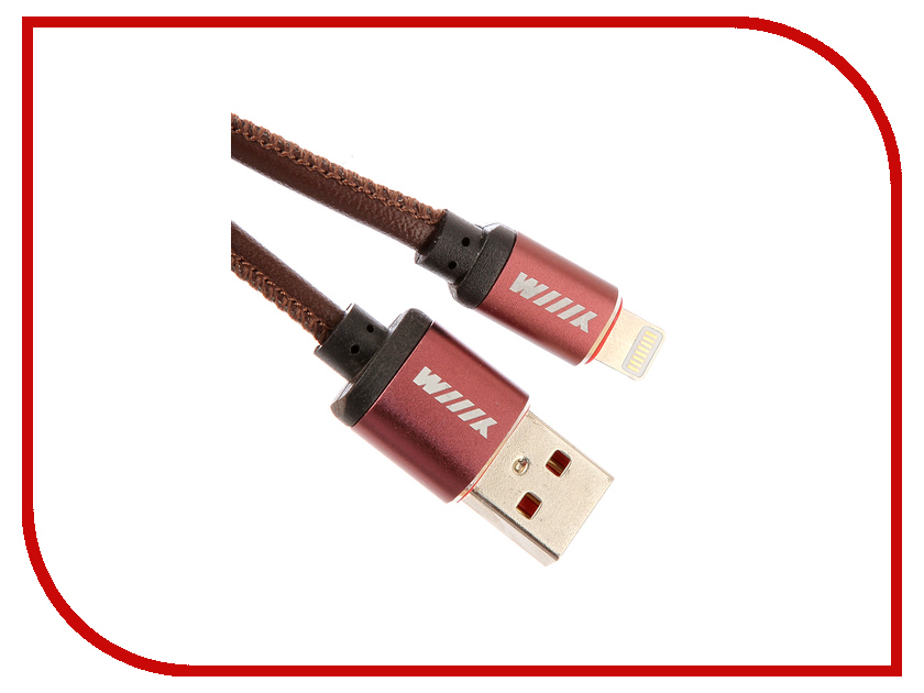 

Аксессуар WIIIX USB-Lightning 1m Coffee CB810-2A-U8-LR-10CF